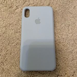 Apple silicone iPhone XS Max case